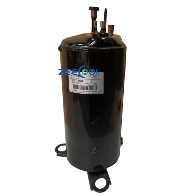 QING-AN YZH-E160REAT7  YZH-E215RET2 Rotary Refrigeration Compressor with High Stable Performance Application to Cold Storage