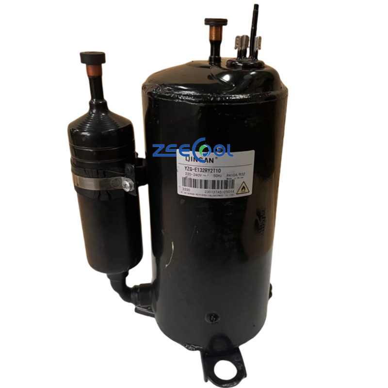 QING-AN YZG-E132RY2T10  YZG-E102RAY2T7 Series Rotary Refrigeration Compressor Application to  Room AC and Heat Pump