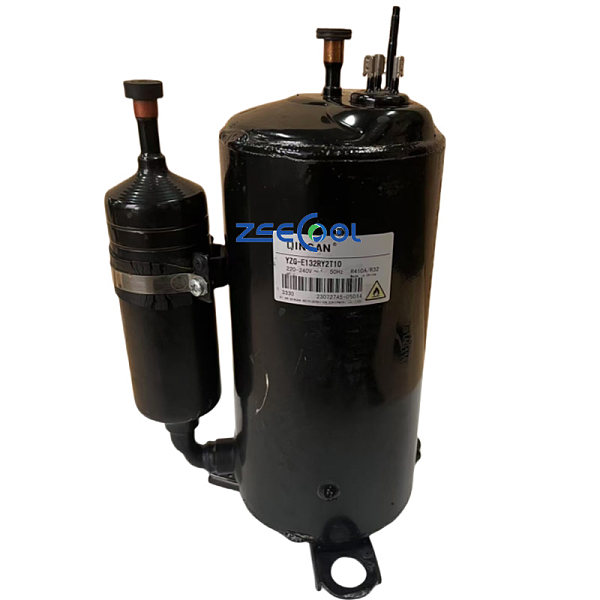 QING-AN YZG-E132RY2T10  YZG-E102RAY2T7 Series Rotary Refrigeration Compressor Application to  Room AC and Heat Pump