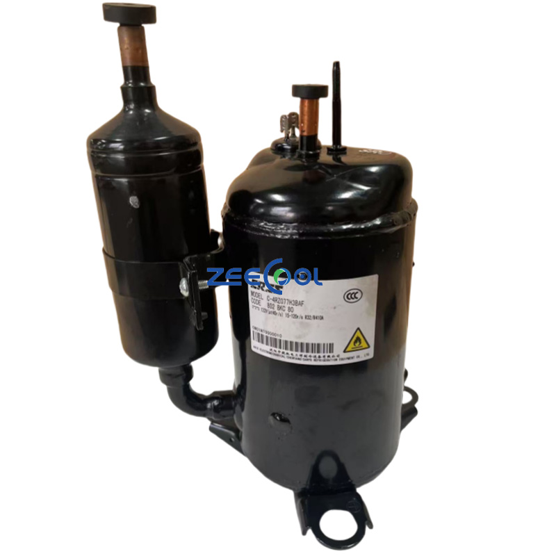 CRSS C-4RZ077H3BAF Rotary Compressor for Refrigeration Application to Air Conditioner Air-cooled System Cold Storage