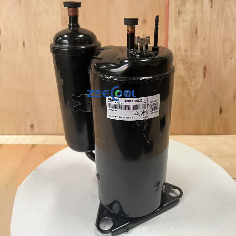 GM-CC ASM108D1UFZA Rotary Refrigeration Compressor Application to Household air Conditioner Small Cold Storage and Supermarket