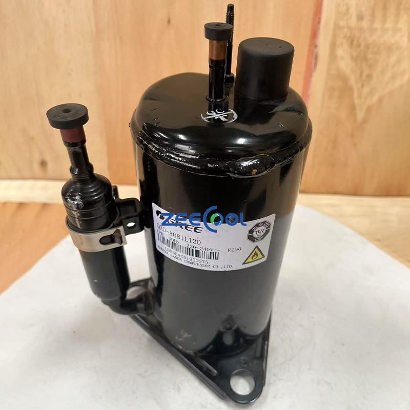 GREE QXD-A081L130  R290 Rotary Refrigeration Compressor Used to Household air Conditioner Small Cold Storage and Room