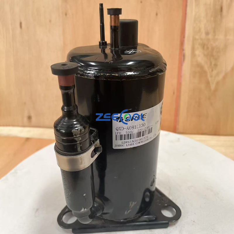 GREE QXD-A081L130  R290 Rotary Refrigeration Compressor Used to Household air Conditioner Small Cold Storage and Room