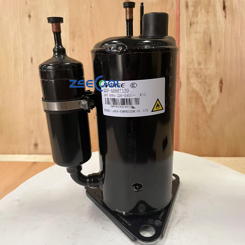 GREE QXD-A081L130  R290 Rotary Refrigeration Compressor Used to Household air Conditioner Small Cold Storage and Room