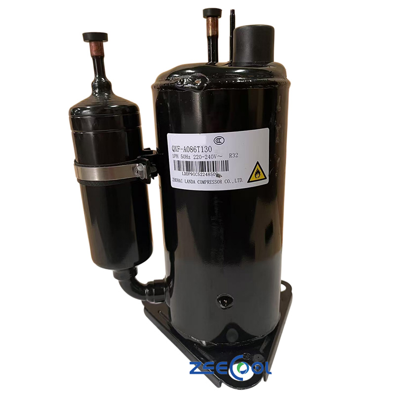 GREE QXD-A081L130  R290 Rotary Refrigeration Compressor Used to Household air Conditioner Small Cold Storage and Room