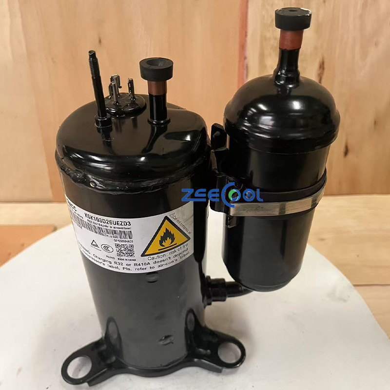 4 GMCC Rotary Refrigeration Compressor KSK82D26UEZE3 KSK103D26UEZD3 KSK103D32UEZ31 KSK103D33UEZC3 with Stable Application to Household Air Conditioners