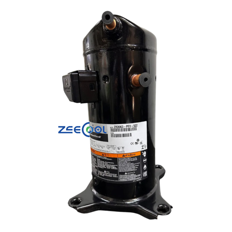 Cope-land ZR36K3-PFV-522 ZR36KC-PFV-522 Scroll Compressor Refrigeration Compressor Application for Industry Air-cooled Systems