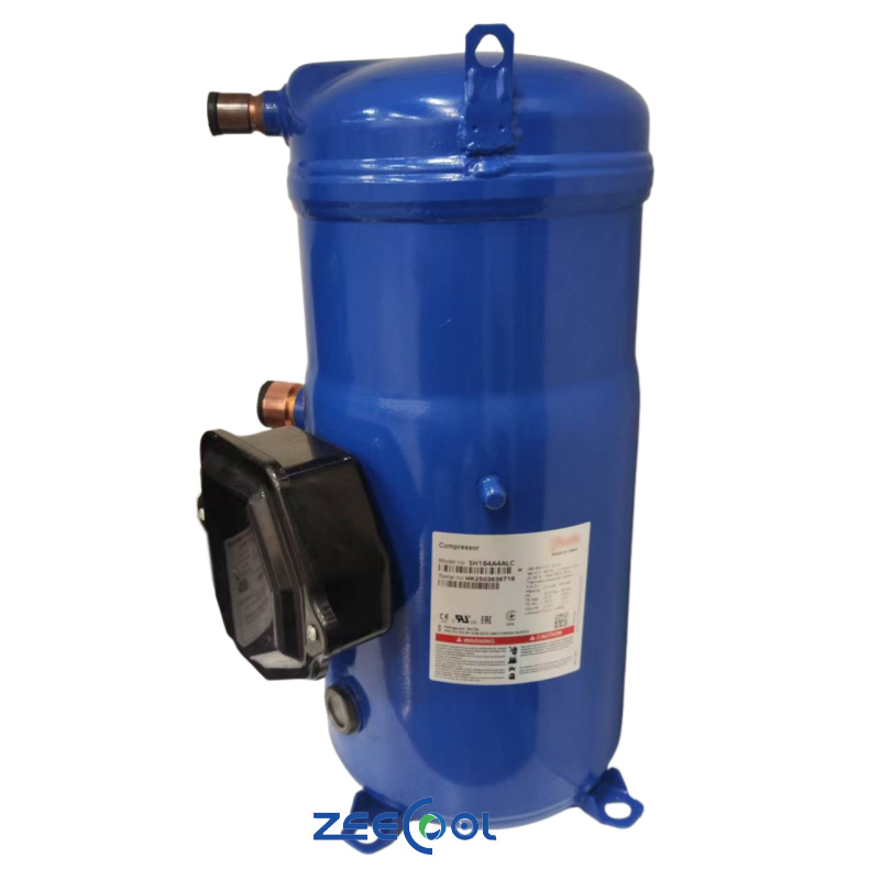 Stable Performance Danfo-ss HVAC Scroll Refrigeration Compressor 15HP SH184A4ALB   R410A Refrigerant for Air Conditioning