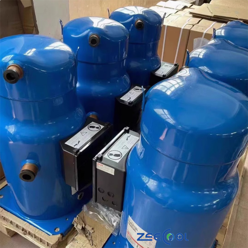 Stable Performance Danfo-ss HVAC Scroll Refrigeration Compressor 15HP SH184A4ALB   R410A Refrigerant for Air Conditioning