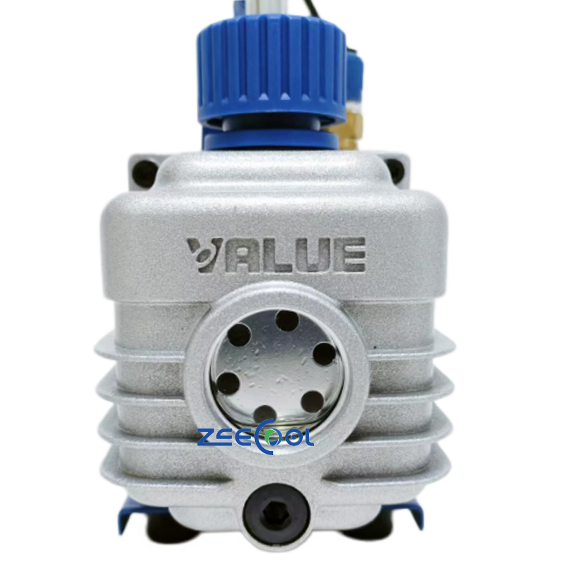 VALUE FY-1H-N Small Rotary Vane Vacuum Pump, Single and Dual Stage Design for HVAC Refrigeration and Oil Transfer Applications