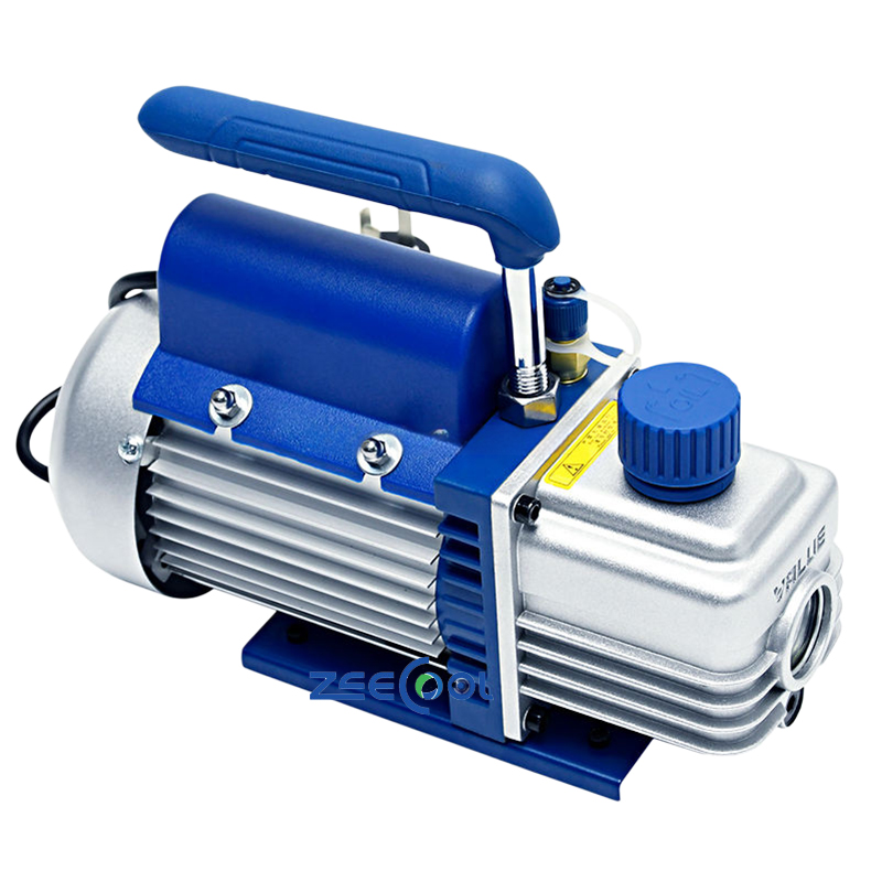 VALUE FY-1H-N Small Rotary Vane Vacuum Pump, Single and Dual Stage Design for HVAC Refrigeration and Oil Transfer Applications