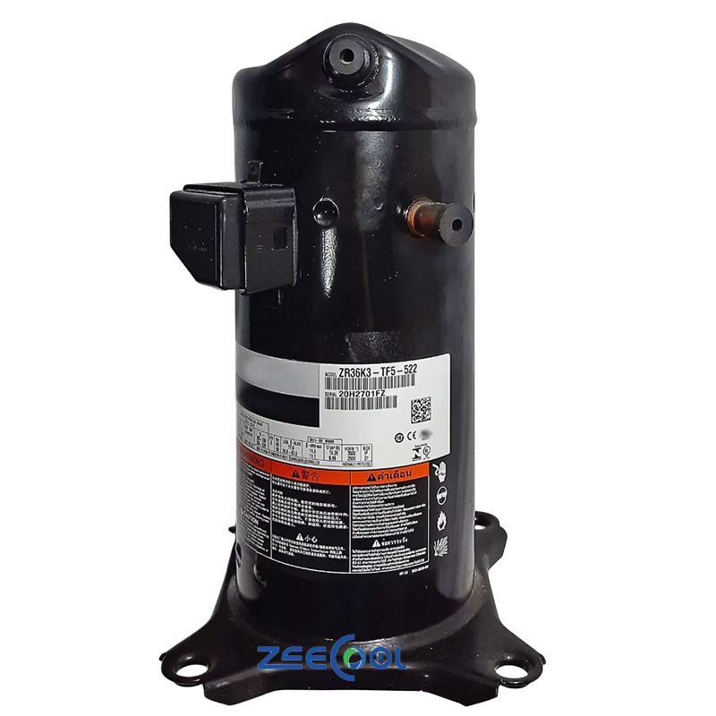 Cope-land 3HP ZR36K3E-TFD-522  Scroll Refrigeration Compressor Suitable for Air-cooled Conditioning Systems with Good Quality