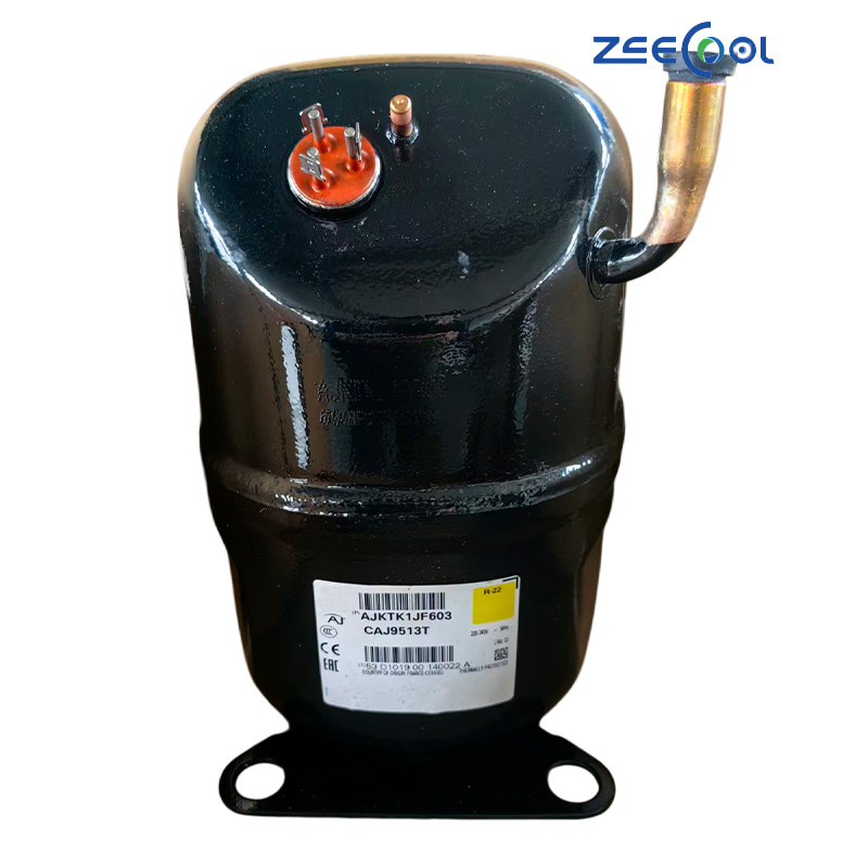 Tecumseh CAJ9513T CAJ9513Z Piston Refrigeration Compressor Low Temperature Resistant  for Cold Storage & Air Conditioning System