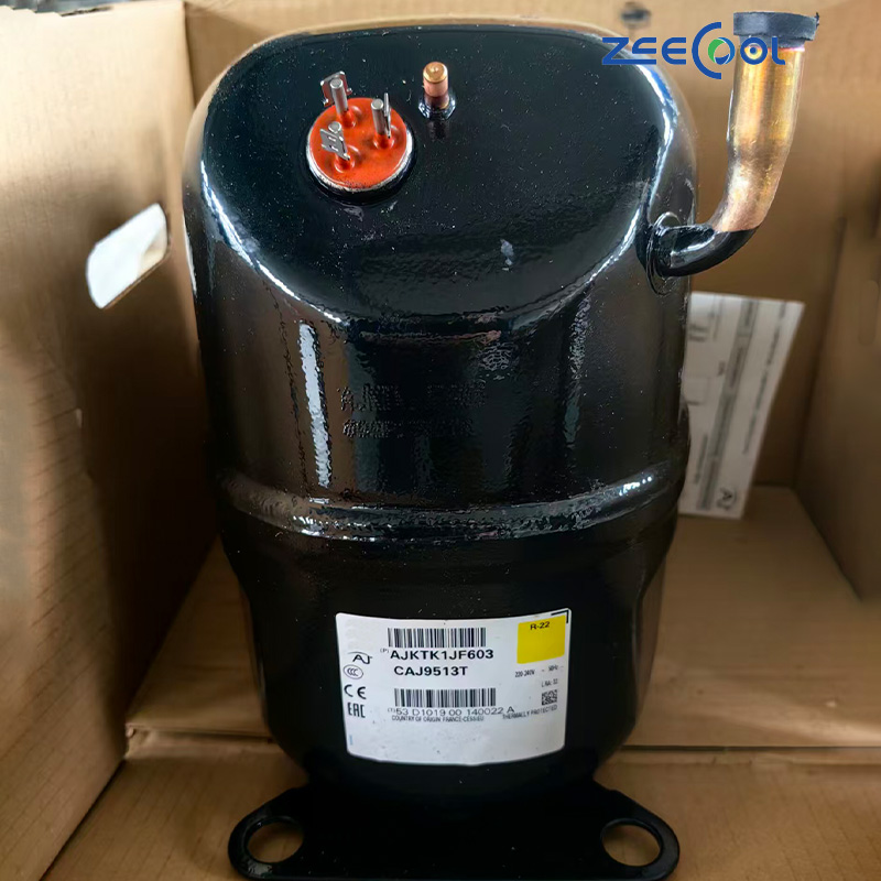 Tecumseh CAJ9513T CAJ9513Z Piston Refrigeration Compressor Low Temperature Resistant  for Cold Storage & Air Conditioning System