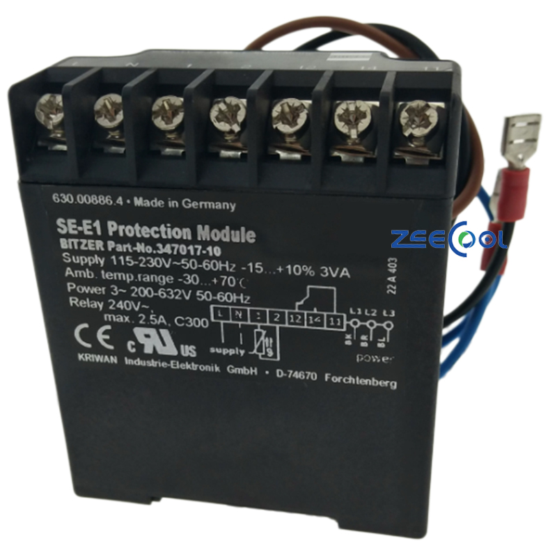 Bitzer Compressor SE Series SE-B1 Protection Module Reliable Overload and Temperature Protection for Air-cooled Conditioners