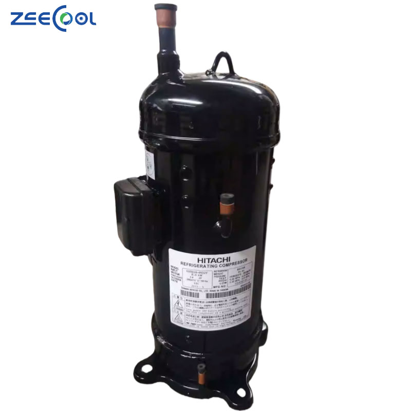 Hita-chi E655DH-65C2G R410A Fixed Speed Scroll Compressor Designed for Medium and High Temperature HVAC & Cooling Systems