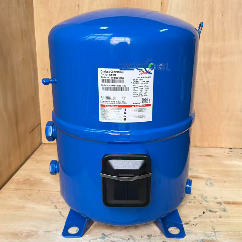 Stable Performance Danfo-ss MTZ160HW3VE Hermetic Piston Refrigeration Compressor for Commercial HVAC & Air Conditioning Systems