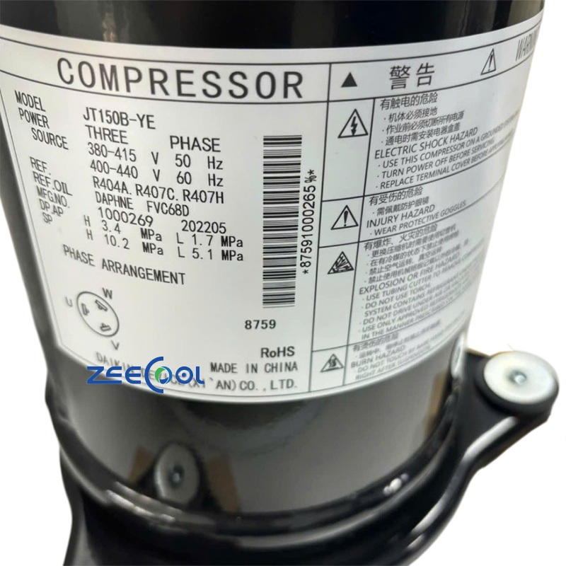 Quality Performance with Preferential Price Dai-kin Scroll Compressor JT90GAJV1L JT95GAJV1L JT90GABV1L  for Air Conditioner