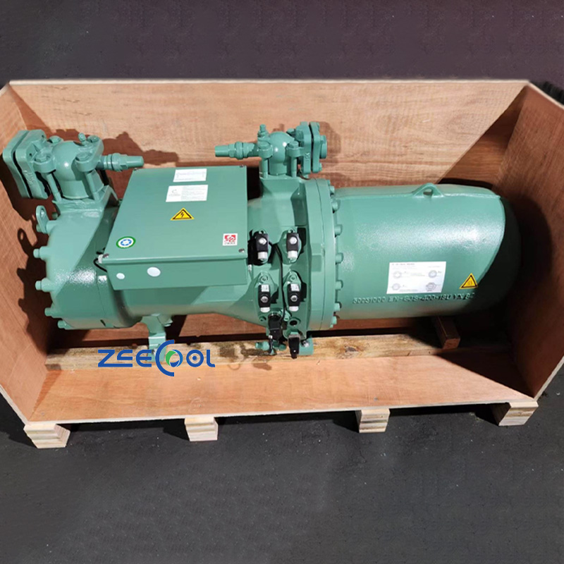 Bitzer CSH6563-60Y Semi-Hermetic Screw Compressor with Built-in Oil Separator for Industrial Water Chiller and Process Cooling