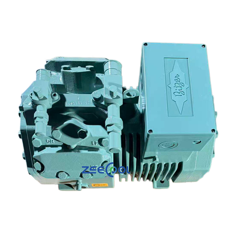 Bitzer 9HP 4CC-9.2Y-40S Semi-hermetic Piston Compressor for Ultra-low Temperature Cold Storage Parallel Compressor Rack System