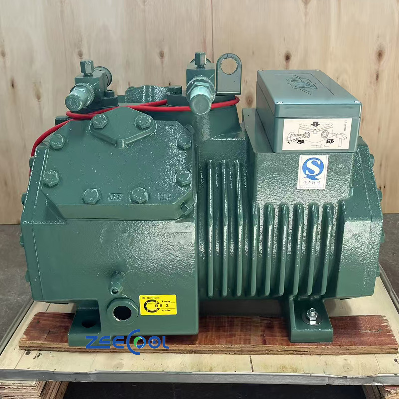 Bitzer 9HP 4CC-9.2Y-40S Semi-hermetic Piston Compressor for Ultra-low Temperature Cold Storage Parallel Compressor Rack System