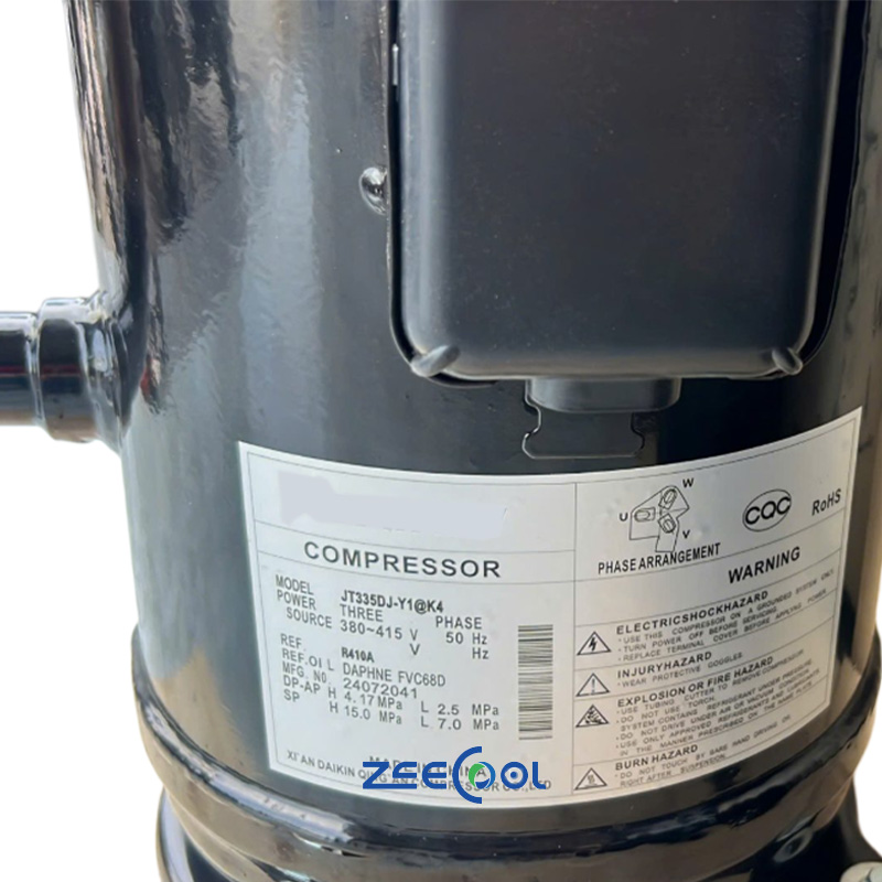 Favorable Price DAI-KIN Scroll Refrigeration Compressor JT236DJ-Y1/K4 JT265DJ-Y1/K4 for Air Conditioning Systems