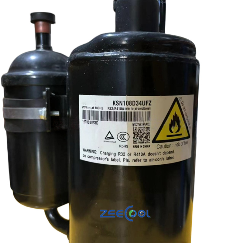 Preferential Performance GM-CC KSN108D31UFZ31 KSN108D32UFZ Rotary Refrigeration Compressor for Air-cooled Refrigerant
