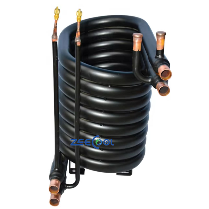 Best Selling Custom GY-0040T  Processed Refrigeration Thermal Exchange Equipment 316L Stainless Steel Cooling Evaporator Coil