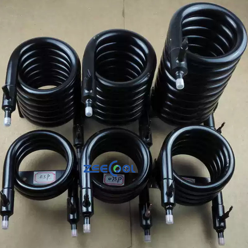Best Selling Custom GY-0040T  Processed Refrigeration Thermal Exchange Equipment 316L Stainless Steel Cooling Evaporator Coil