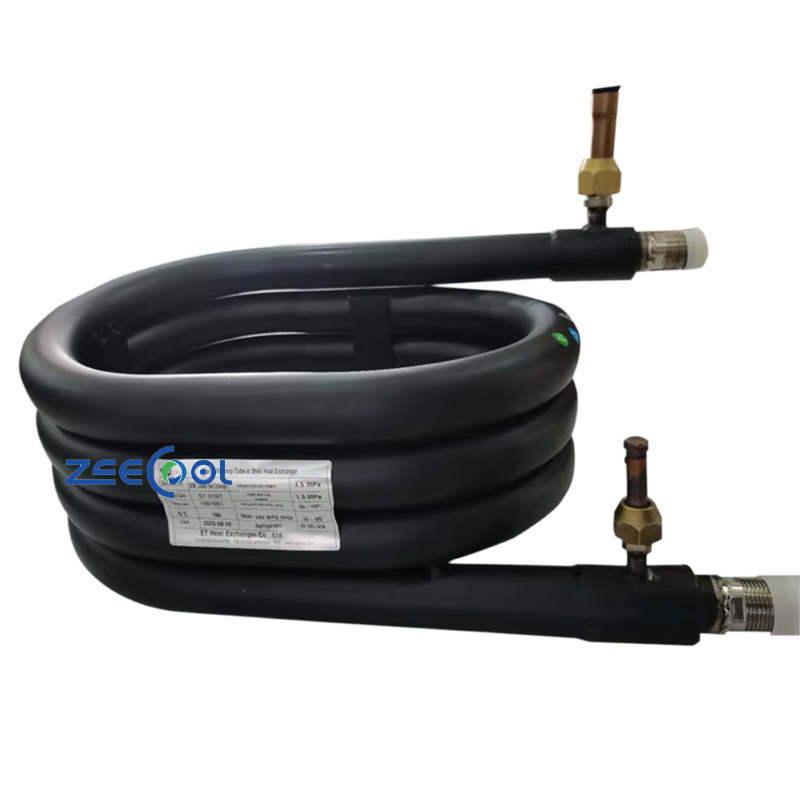 Anti-Corrosion Tube-in-Tube Condenser GY-0135T Professional Vessel Air Conditioning Heat Exchanger and Marine air Conditioner