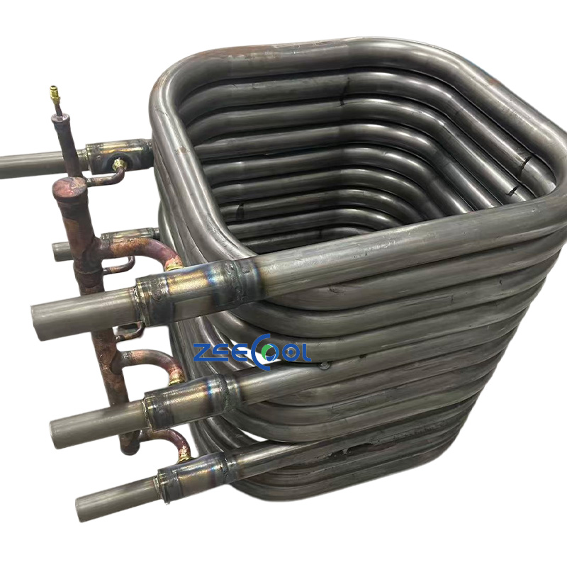 Anti-Corrosion Tube-in-Tube Condenser GY-0135T Professional Vessel Air Conditioning Heat Exchanger and Marine air Conditioner