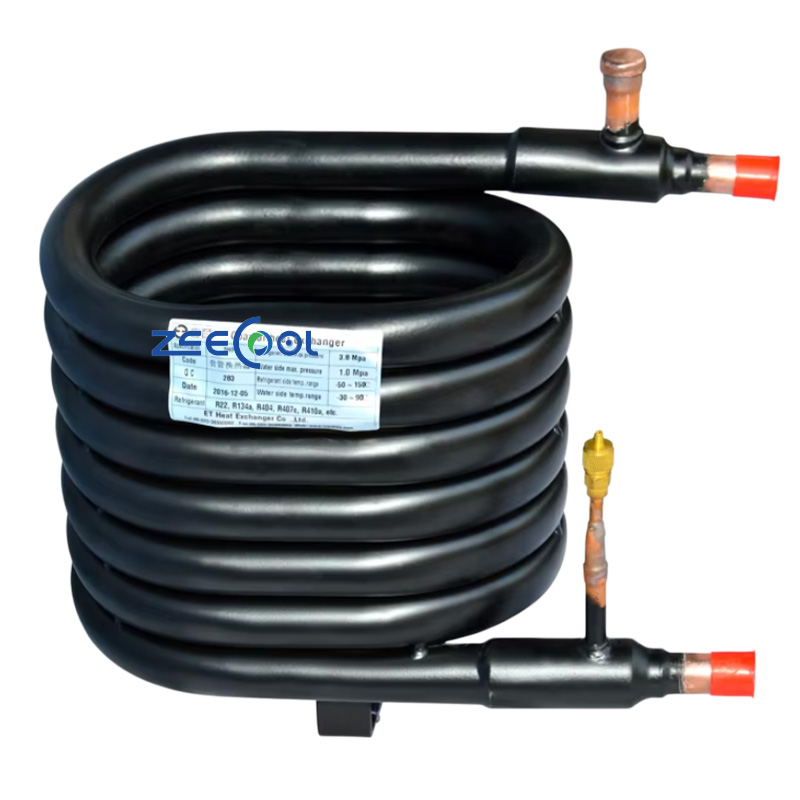 Quality Wholesale GY-0154T Competitive Price Custom Heat Exchangers Tailored for Heat Pump and Ice Cooling Machinery