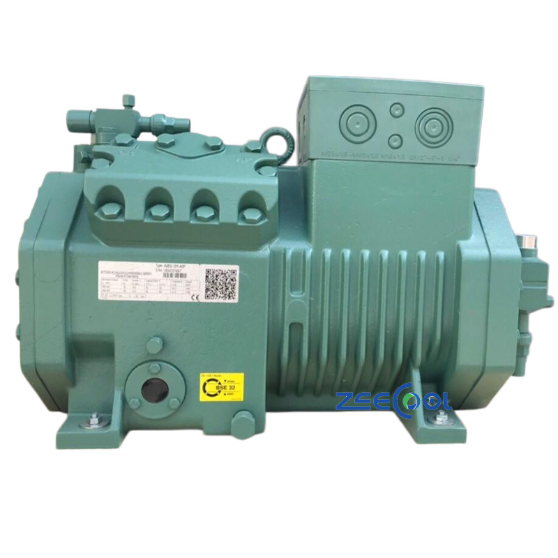Quality Bitzer 4VCS-10.2Y 4VES-10Y-40D 10HP Semi-Hermetic Reciprocating Compressor for Cold Storage and Heat Exchange System