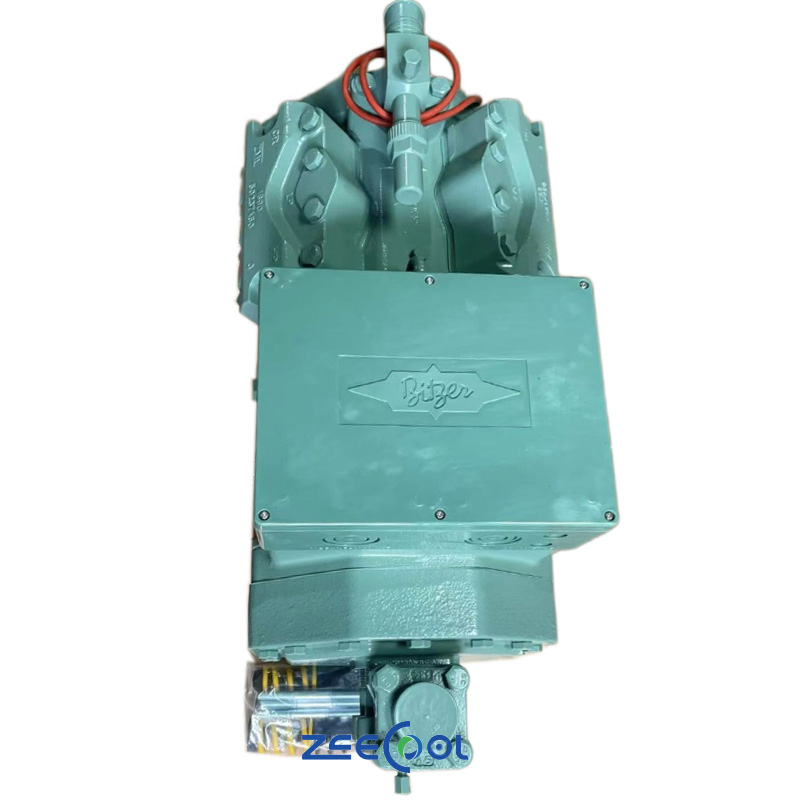 Quality Bitzer 4VCS-10.2Y 4VES-10Y-40D 10HP Semi-Hermetic Reciprocating Compressor for Cold Storage and Heat Exchange System