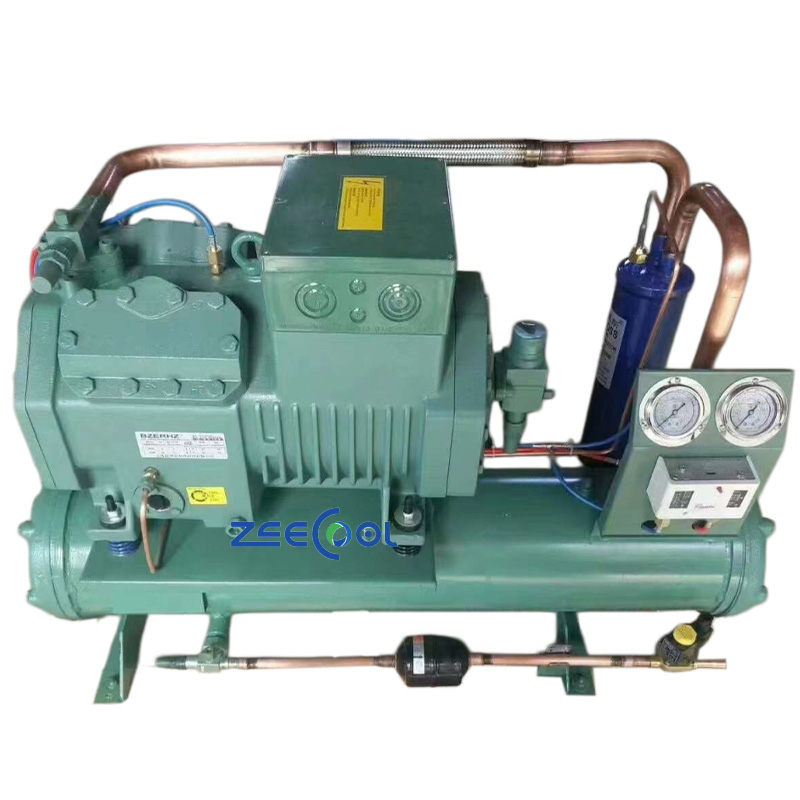 Quality Bitzer 4VCS-10.2Y 4VES-10Y-40D 10HP Semi-Hermetic Reciprocating Compressor for Cold Storage and Heat Exchange System