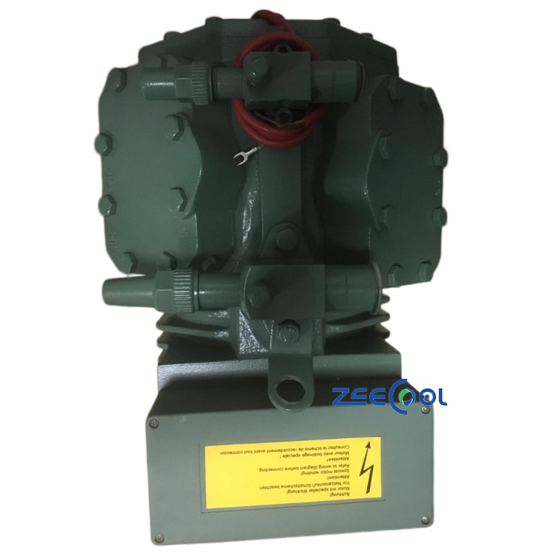 Quality Bitzer 4VCS-10.2Y 4VES-10Y-40D 10HP Semi-Hermetic Reciprocating Compressor for Cold Storage and Heat Exchange System