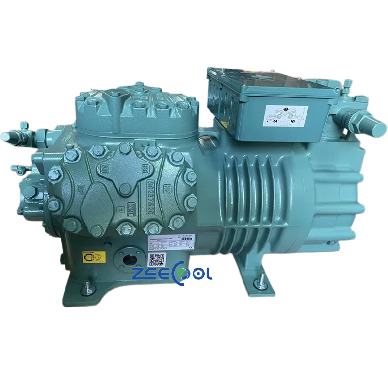 Bitzer 6JE-25Y-40P & 6JE-33Y-40P 6-Cylinder Semi-Hermetic Reciprocating Compressor for Cold Storage and Commercial Refrigeration