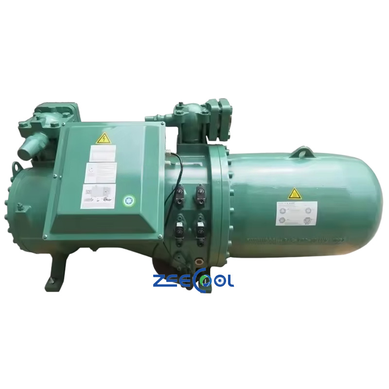 Bitzer CSW8573-80 CSH9553-180Y CSH9683-210Y Semi-Hermetic Screw Compressor for Industrial Refrigeration and Water Chiller System