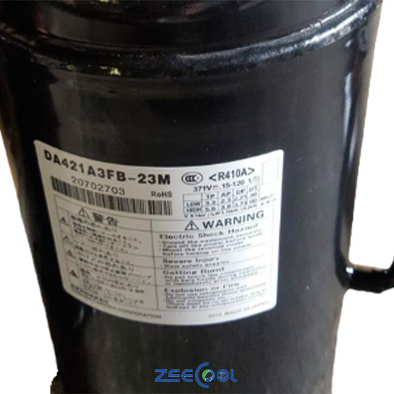 To-shiba DA421A3FB-23M Rotary Refrigeration Compressor DC Inverter Air Conditioner Refrigerator for Central Air Conditioning 