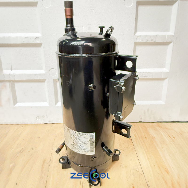 High Quality Scroll Compressor T-SWS056H00A Air Conditioner 190-380V 3Ph 30-100HZ R407C Refrigeration Compressor for PanasonicC-(1)