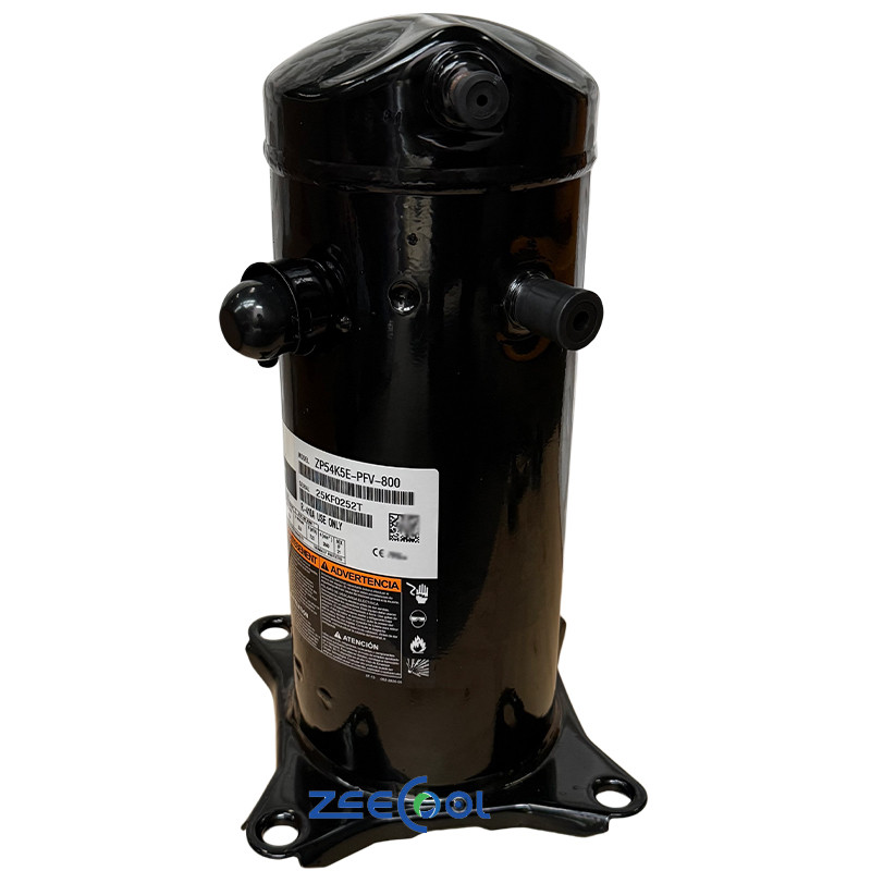 ZP54K5E-PFV-800 (1) ZP54K5E ZP54K5E-PFV-800 ZP54KSE-TFM-522 Air Conditioning 380~420V 3PH 50Hz Refrigeration Compressor for COPELAND