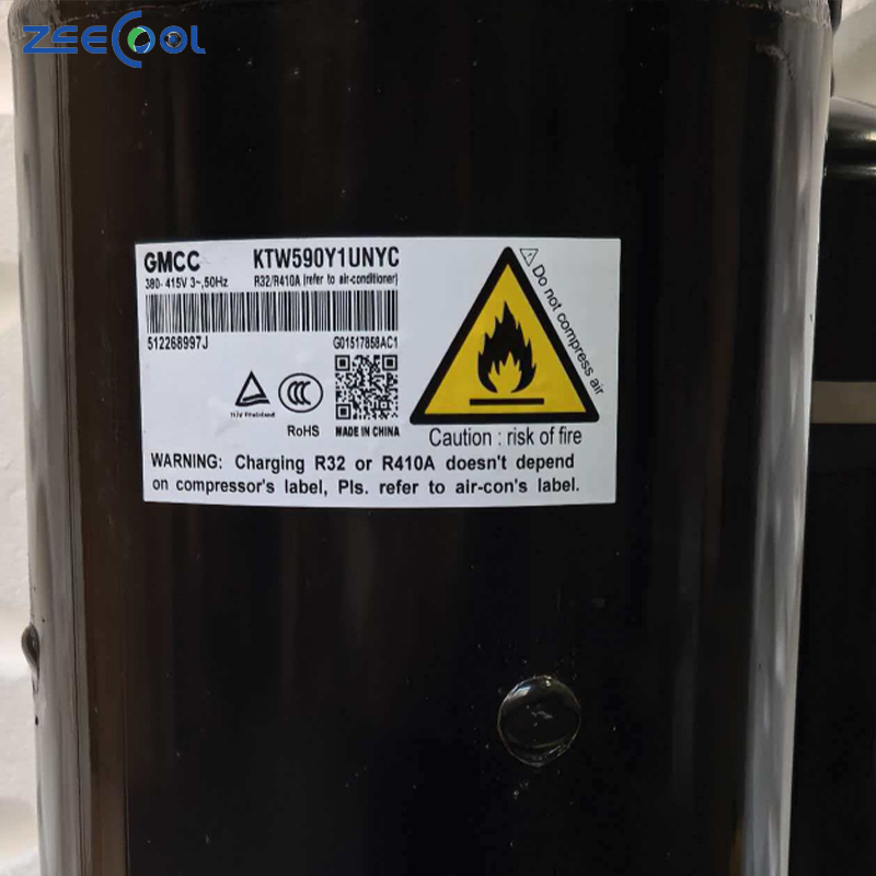Wholesale Inverter Compressor ATW590Y1UNK KTW590Y1UNYC Air Conditioner Cooling Part R410A Refrigeration Compressor for GMCC