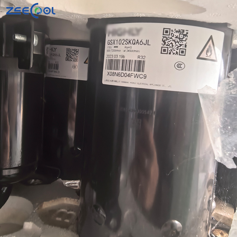 HIGHLY GSX102SKQA6JL Rotary Refrigeration Compressor for Air-cooled Conditioning and Refrigerant Systems
