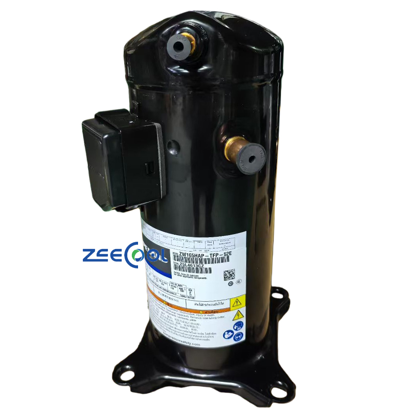 CopeLand Scroll Compressor ZW165HAP-TFP-52E ZW166HAP-TFP-522 ZW166KAP-TFP-52E for Heat Pump HVAC 380-415V 3PH 50Hz R410A