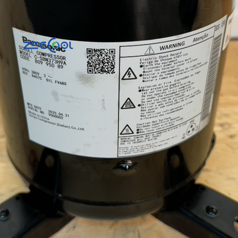 Factory Wholesale R407C C-SBN373H9A C-SBN453H9A Scroll Compressor Air Conditioner 380V Refrigeration Compressor for Panasonic