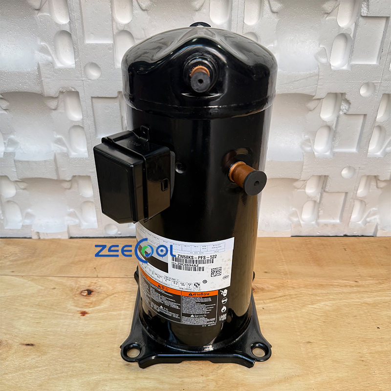 6HP Copeland Scroll Compressor ZW68KS-PFS-522 ZW68KSE-PFS-522 for R22 Refrigerant High Efficiency Refrigeration Compressor