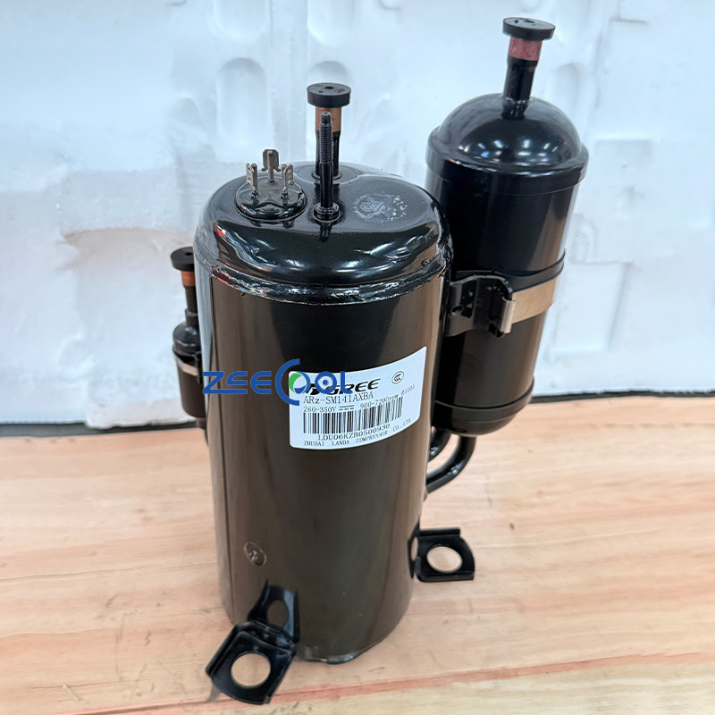 Hot Sale NEW Rotary Refrigeration Compressor ARz-SM141AXBA HVACR Systems Air Conditioner Compressor 260-350V R410A for Gree 3