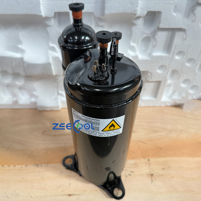 GMCC EVI Twin Cylinder Inverter Heat Pump Compressor EKPF235D22UMTR EKPF420D50UMUR EKPF420D64UM5B For Ultra Low Temp Air Source Heating Unit