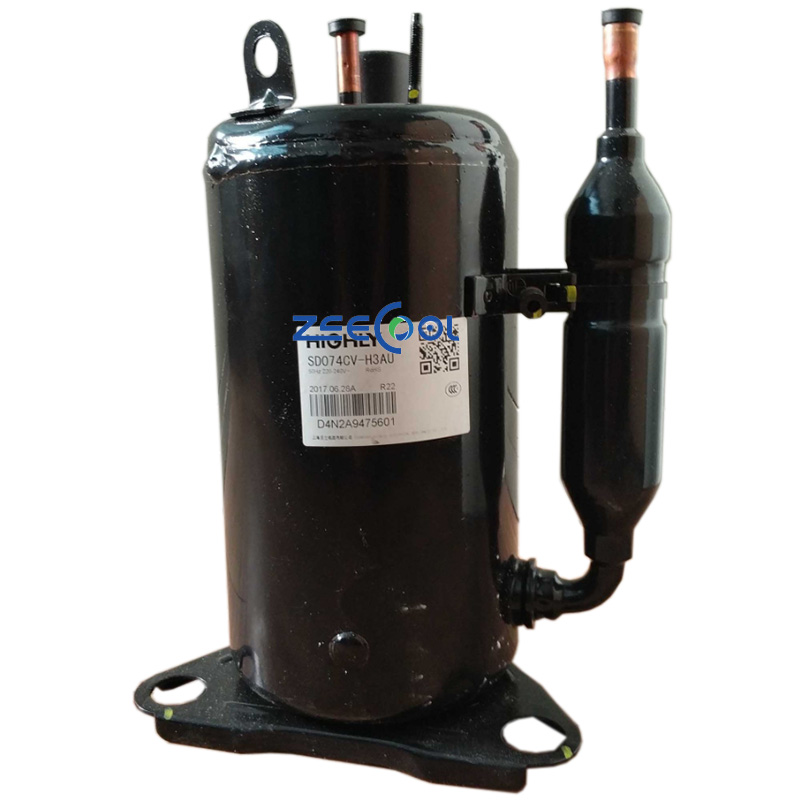 Rotary Compressor SD074CV-H3AU SD074CV-H3BU SD091CV-H3BU SD104CV-H3AU Air Conditioner 220V R22 Refrigeration Compressor for Highly