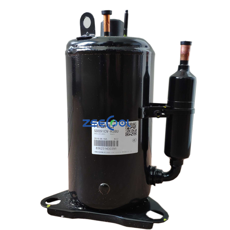 Rotary Compressor SD074CV-H3AU SD074CV-H3BU SD091CV-H3BU SD104CV-H3AU Air Conditioner 220V R22 Refrigeration Compressor for Highly